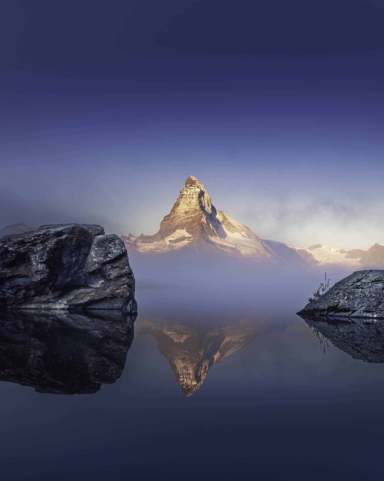 Landschaftsfoto Matterhorn Schweiz